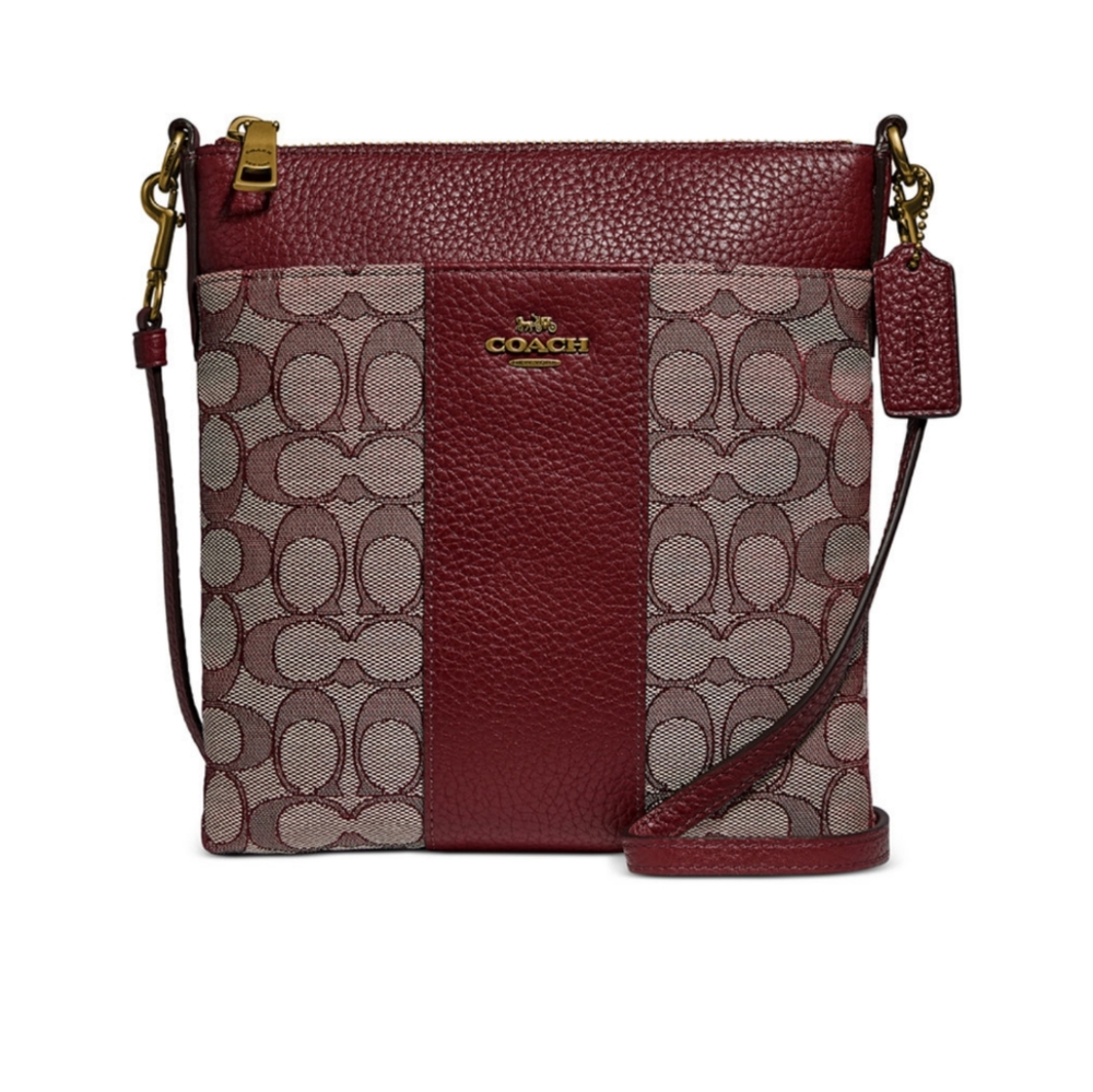 Coach Kitt signature crossbody bag